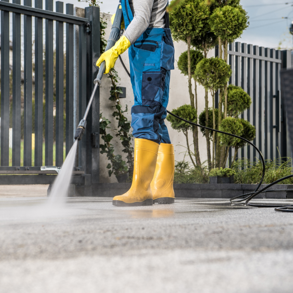 pressure washing walkways and sidewalks in the space coast florida area