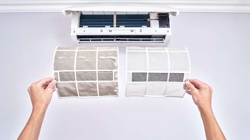 before and after ac cleaning service cocoa beach fl