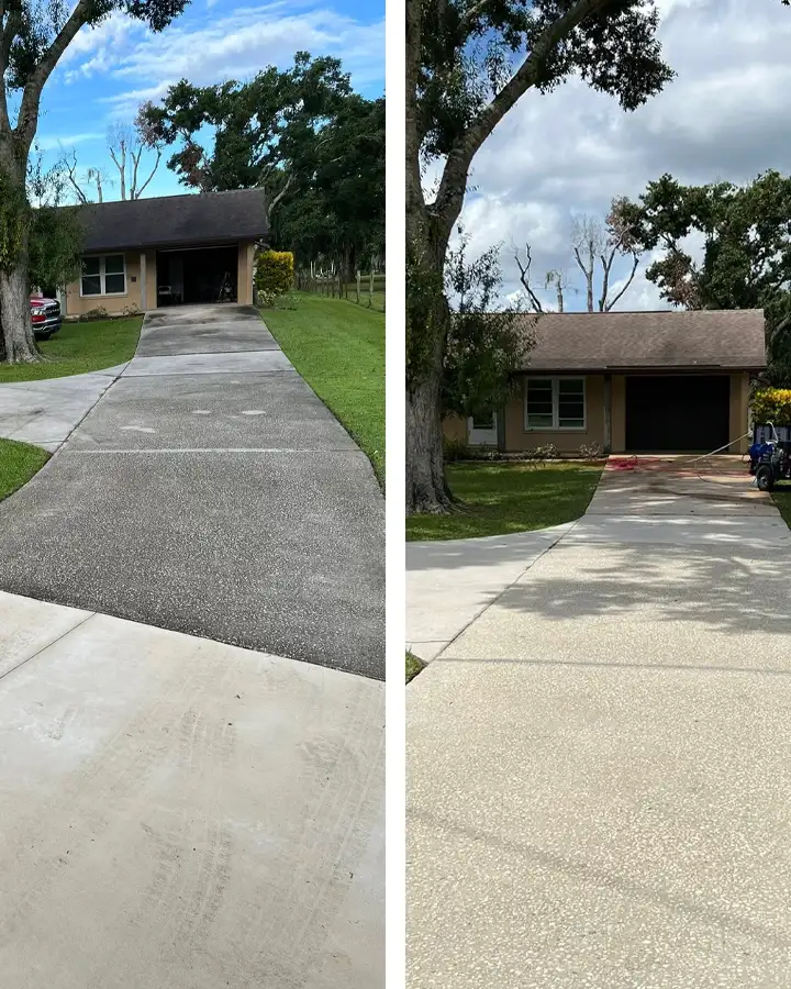 Wilson's Pressure Wash - Driveway & Sidewalk Cleaning in Rockledge, FL